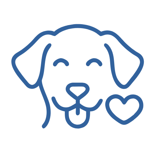 happy dog icon